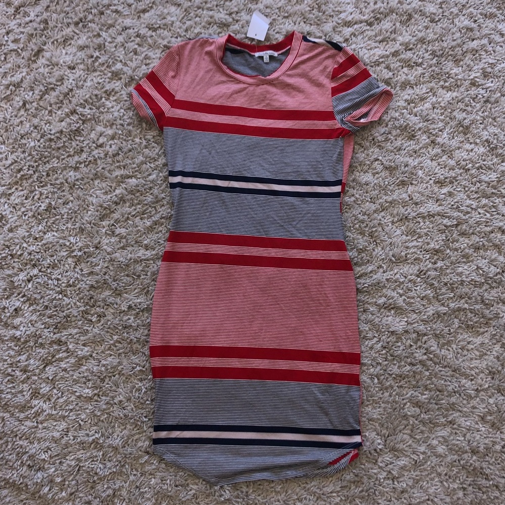 NWT Charlotte Russe Bodycon Striped Dress